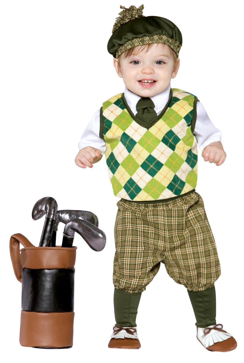 Rasta Imposta Future Golfer Costume, Green, 18-24 Months - Image 1